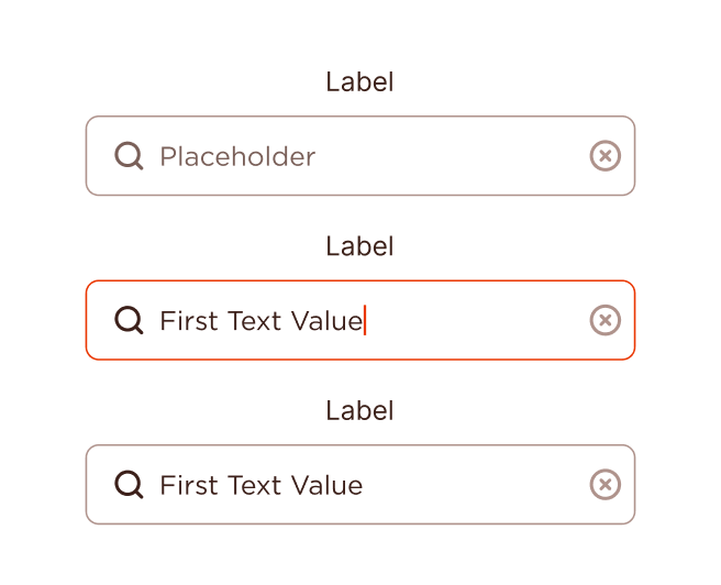 Text field components