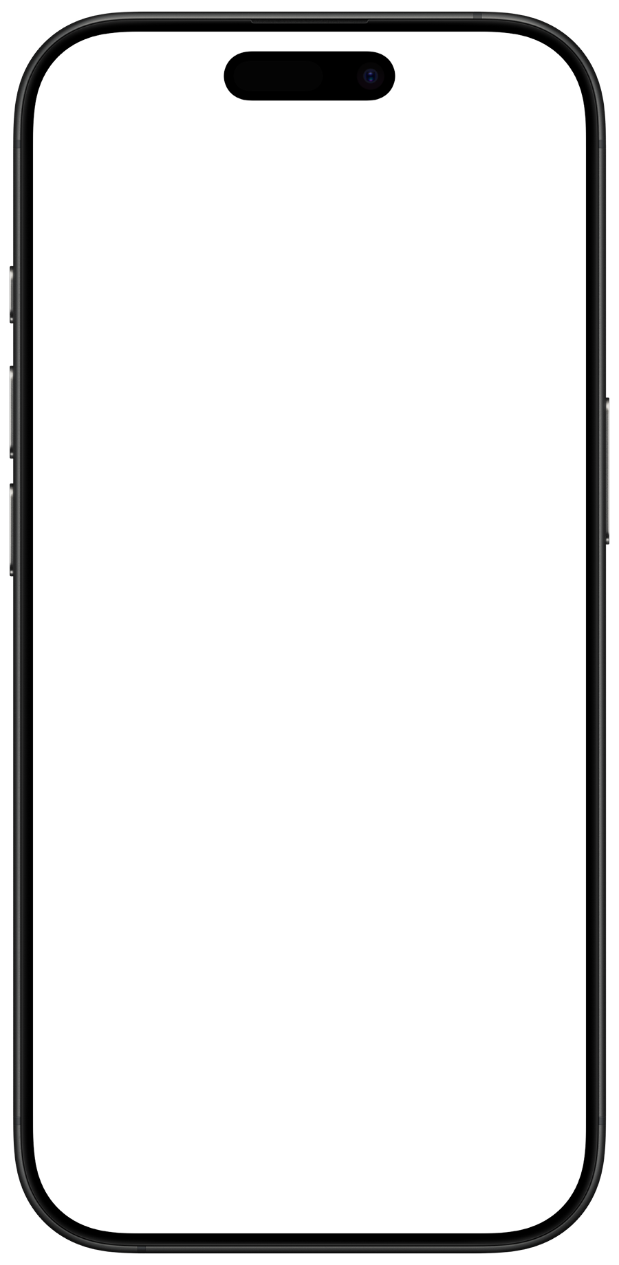 iPhone mockup frame